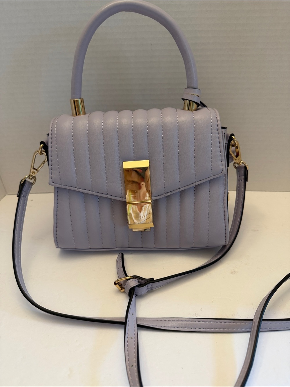 Aldo ErilissaQuilted Crossbody Lavender